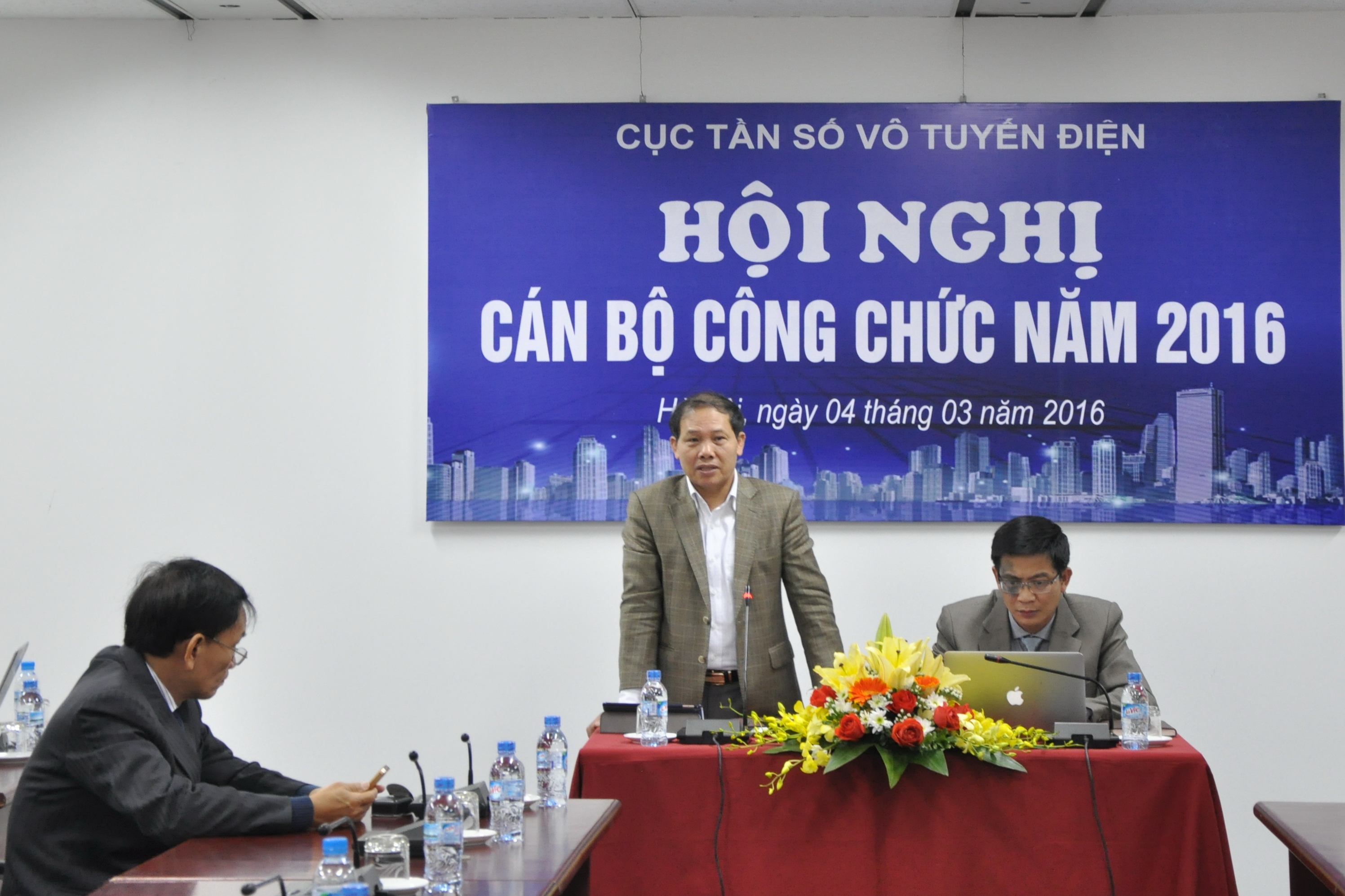 Cục trưởng Đoàn Quang Hoan phát biểu tại Hội nghị.