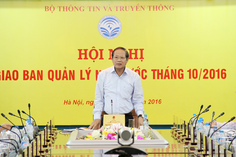  Bộ trưởng Trương Minh Tuấn phát biểu kết luận Hội nghị - Ảnh Thảo Anh