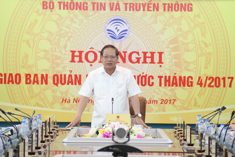 Bộ trưởng Trương Minh Tuấn phát biểu kết luận Hội nghị