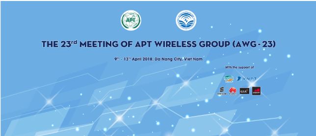 The 23rd Meeting of the APT Wireless Group (AWG-23) ​